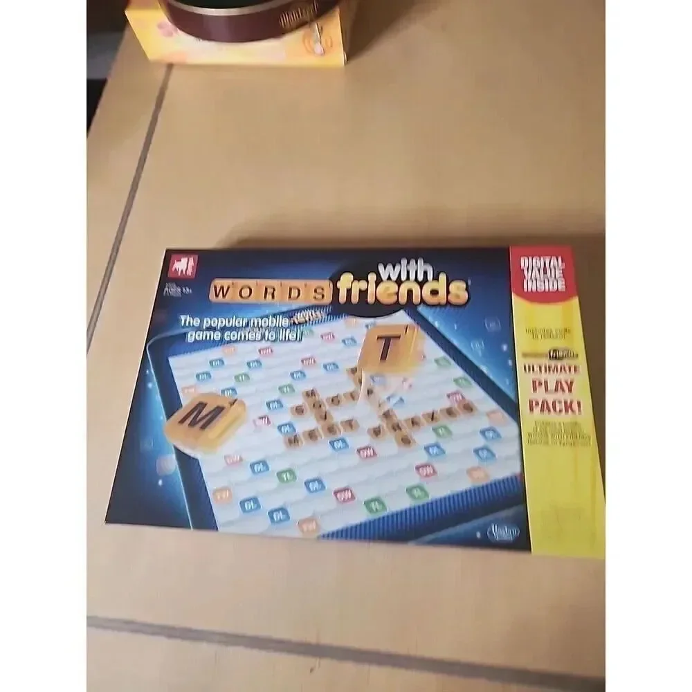 Words with Friends Board Game by Hasbro - 100% Complete